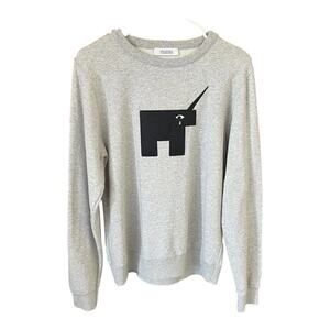 Uniforms For The Dedicated Men's Pullover Fleece Sweatshirt Gray Size M